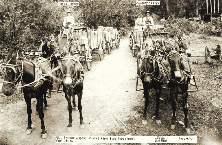 GOLD MINE FREIGHT c.1907