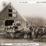 THE McKENZIE RIVER STAGECOACH c. 1895