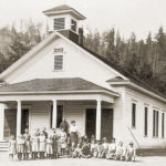 THE SECOND LEABURG SCHOOLHOUSE c. 1908