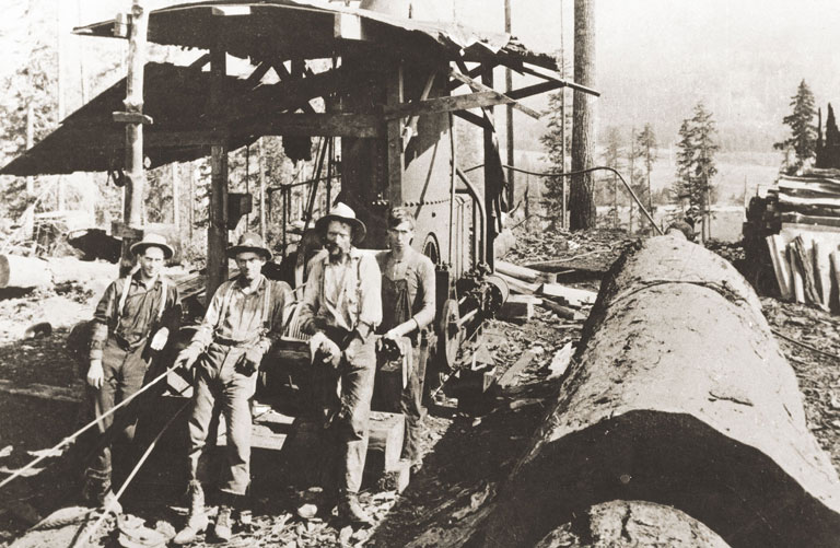 THE STEAM DONKEY c. 1906